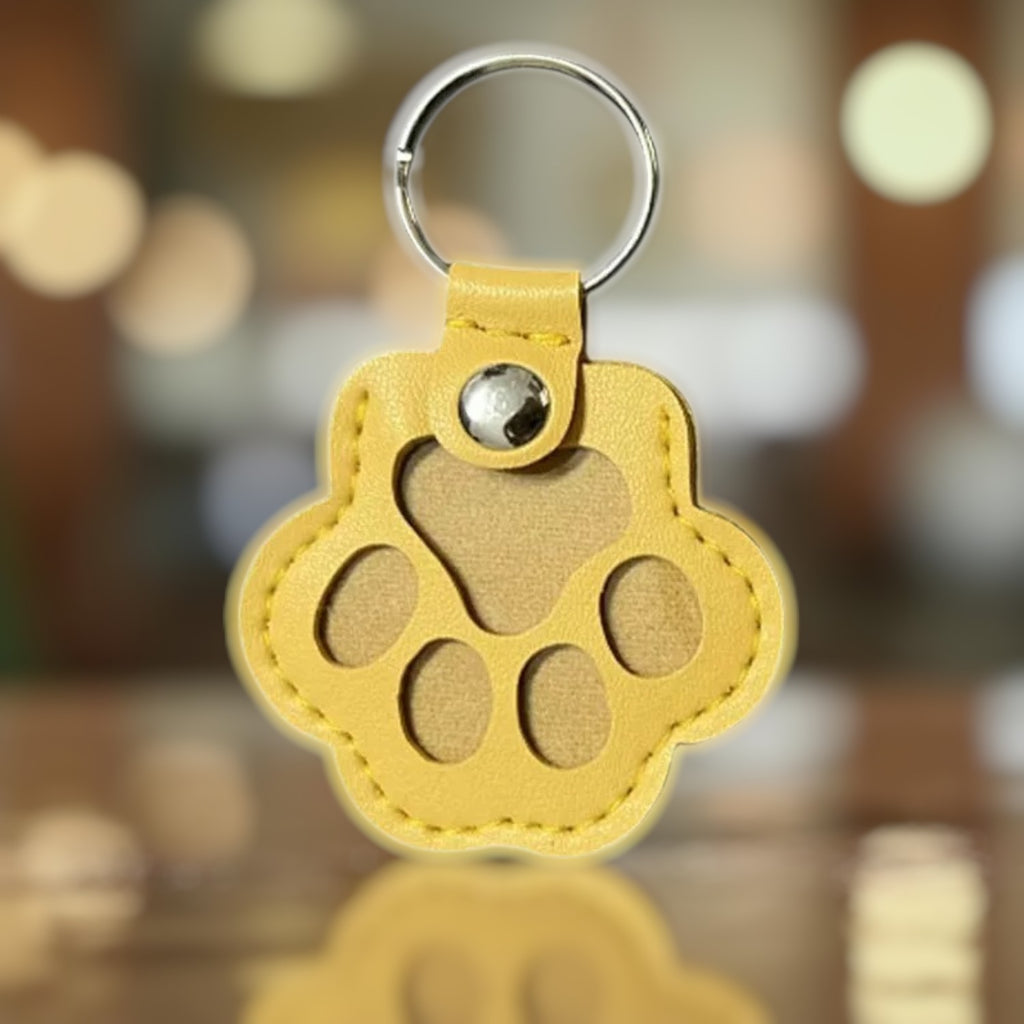 Porte-clés souvenir en cuir