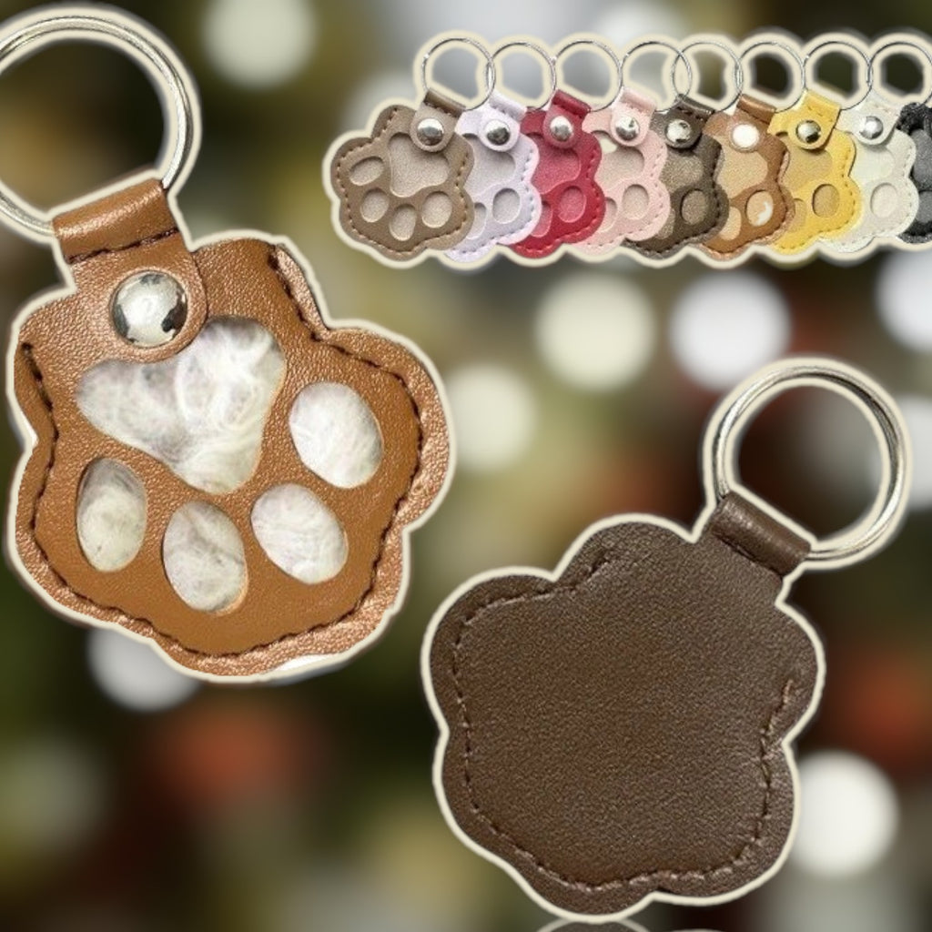 Porte-clés souvenir en cuir